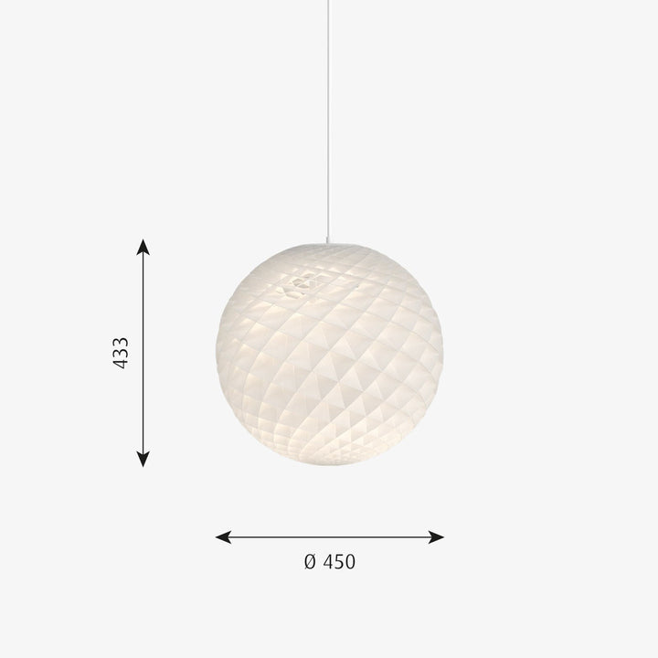 Louis Poulsen Patera Ø45-Takpendler-Louis Poulsen-Hvit-LP__5741099003-Lightup.no