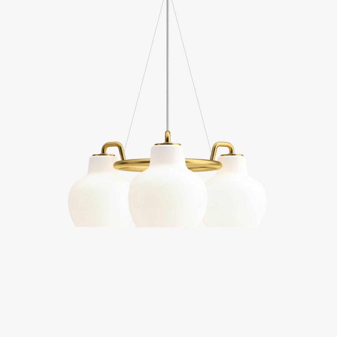 Louis Poulsen VL Ring Crown 3 taklampe-Takpendler-Louis Poulsen-Messing / Opal-LP__5741094370-Lightup.no