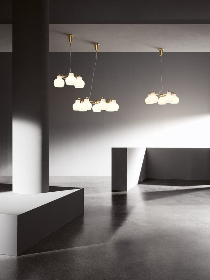 Louis Poulsen VL Ring Crown 3 taklampe-Takpendler-Louis Poulsen-Messing / Opal-LP__5741094370-Lightup.no