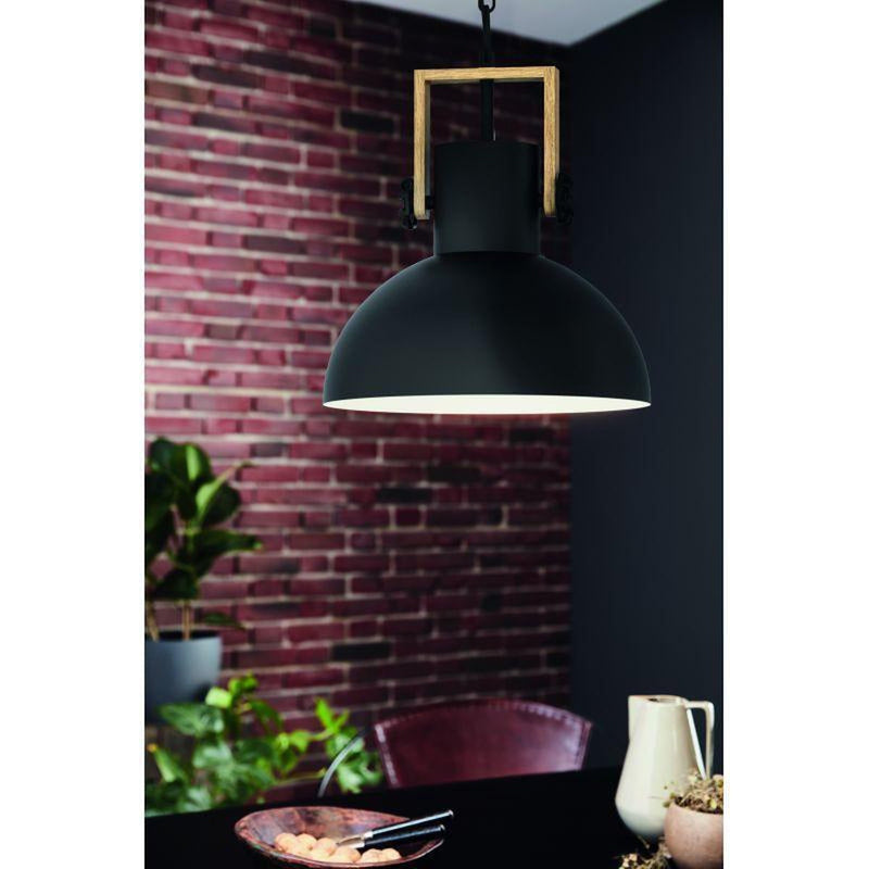 Lubenham takpendel 1 lys - Svart-Takpendler-Eglo-43162-Lightup.no