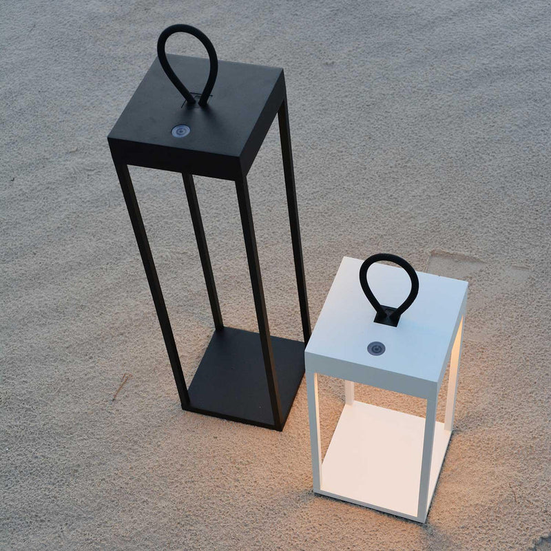 Lucerna lanterne/lykt 30 cm IP65 - Hvit-Utebelysning Hagebelysning-LOOM Design-LF-802-001-Lightup.no