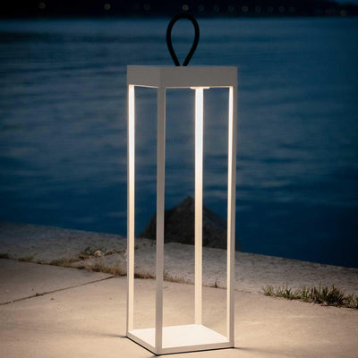 Lucerna lanterne/lykt 50 cm IP65 - Hvit-Utebelysning Hagebelysning-LOOM Design-LF-802-003-Lightup.no