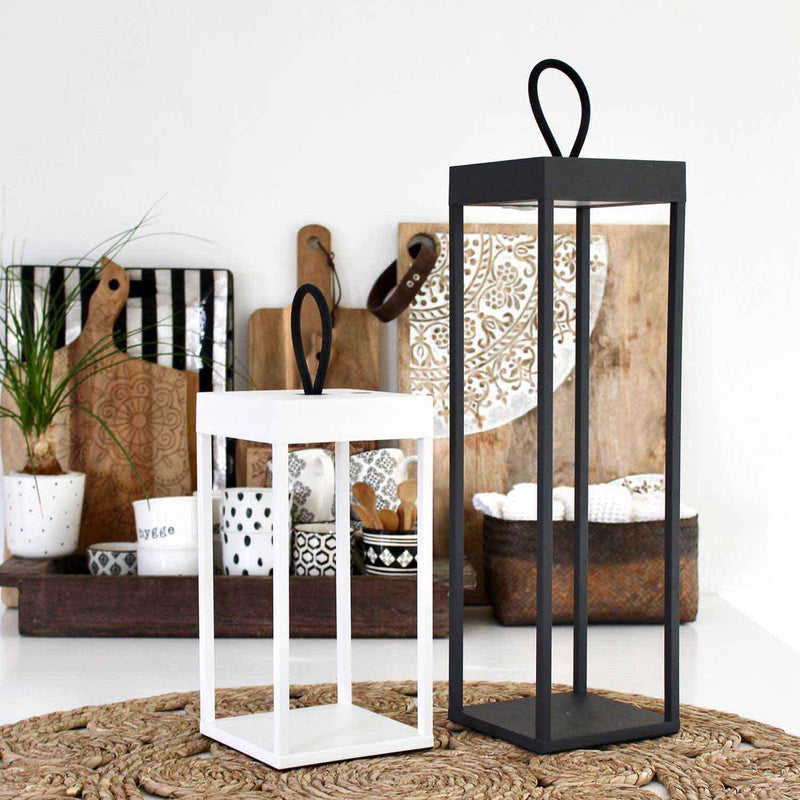 Lucerna lanterne/lykt 50 cm IP65 - Svart-Utebelysning Hagebelysning-LOOM Design-LF-802-004-Lightup.no