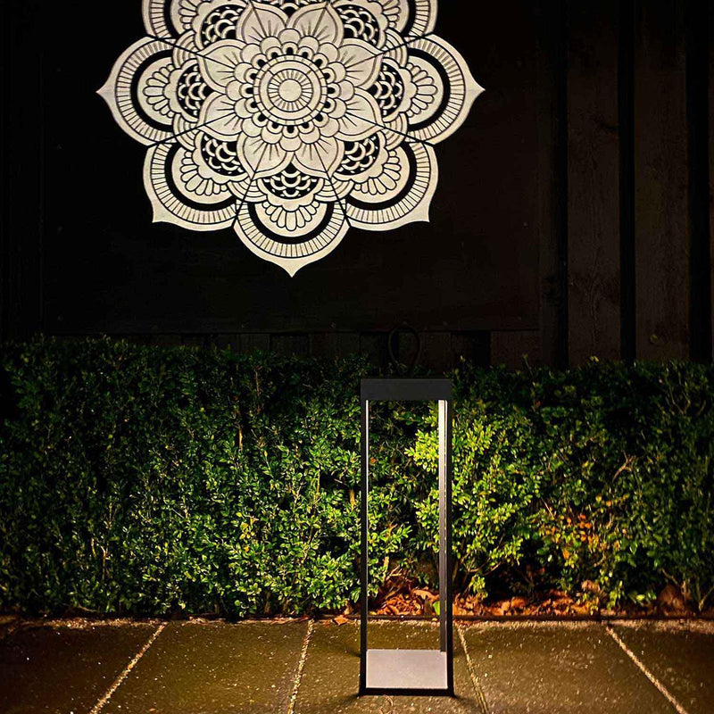 Lucerna lanterne/lykt 50 cm IP65 - Svart-Utebelysning Hagebelysning-LOOM Design-LF-802-004-Lightup.no