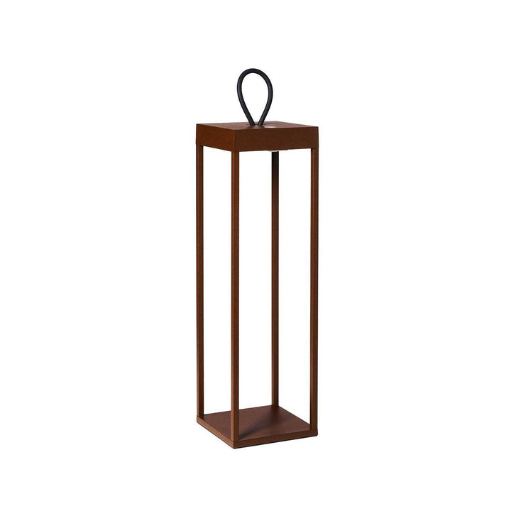 Lucerna lanterne/lykt 50cm IP65 - Corten-Utebelysning Hagebelysning-LOOM Design-Corten-LF-802-006-Lightup.no