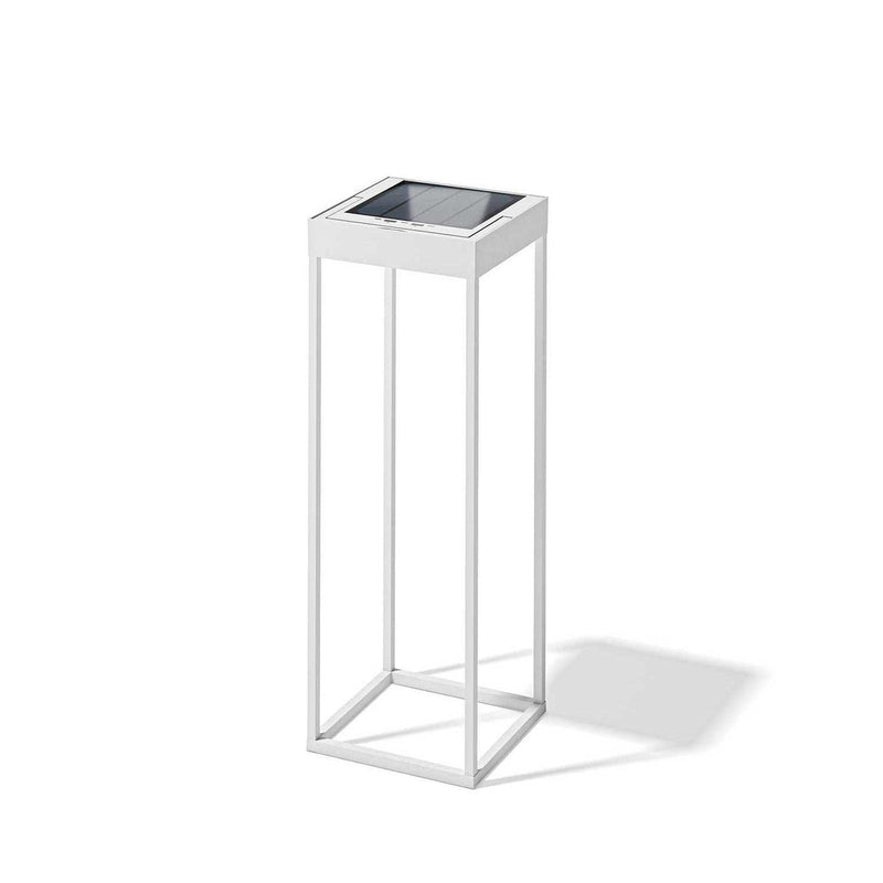Lucerna solcelle og oppladbar 50 cm - Hvit-Utebelysning Hagebelysning-LOOM Design-LF-806-004-Lightup.no