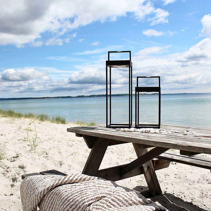 Lucerna solcelle og oppladbar 50 cm - Svart-Utebelysning Hagebelysning-LOOM Design-Svart-LF-806-005-Lightup.no