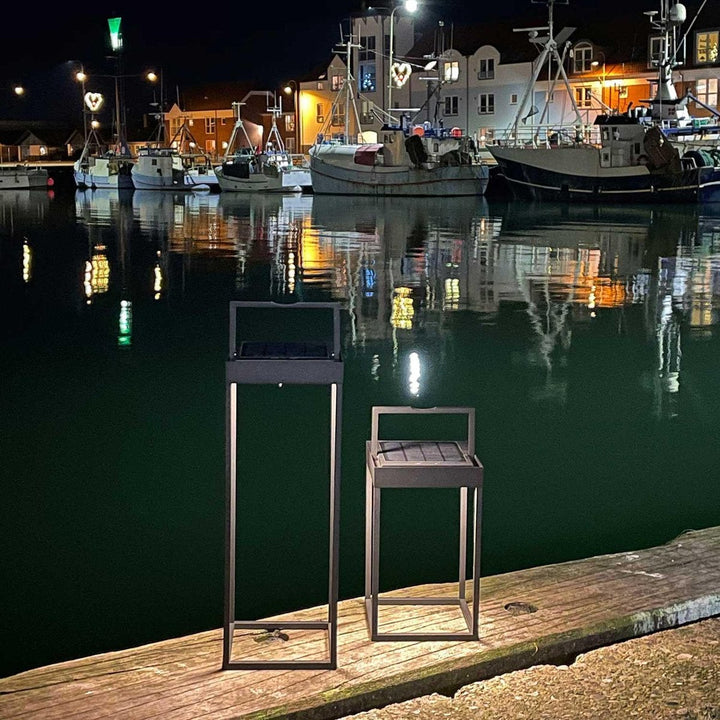 Lucerna solcelle og oppladbar 50 cm - Svart-Utebelysning Hagebelysning-LOOM Design-Svart-LF-806-005-Lightup.no