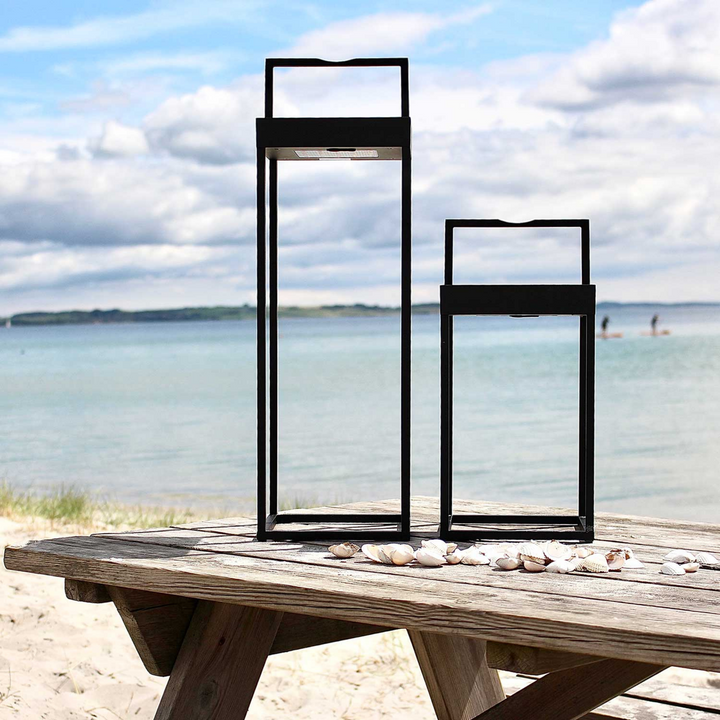Lucerna solcelle og oppladbar 50 cm - Svart-Utebelysning Hagebelysning-LOOM Design-Svart-LF-806-005-Lightup.no
