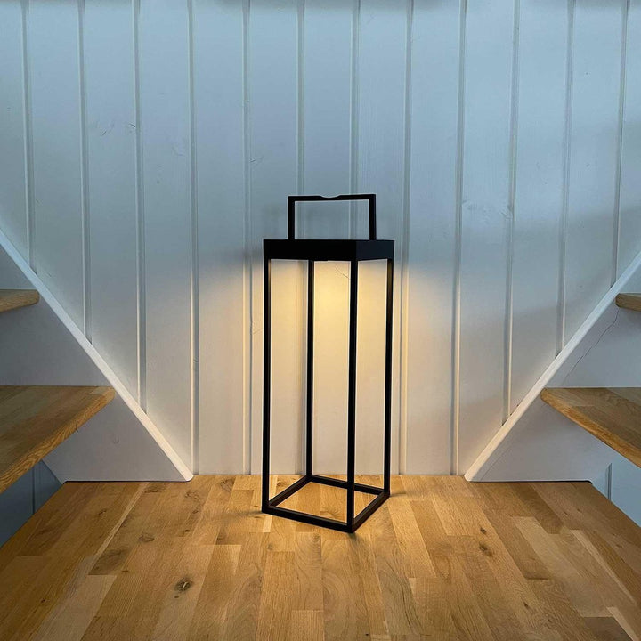Lucerna solcelle og oppladbar 50 cm - Svart-Utebelysning Hagebelysning-LOOM Design-Svart-LF-806-005-Lightup.no