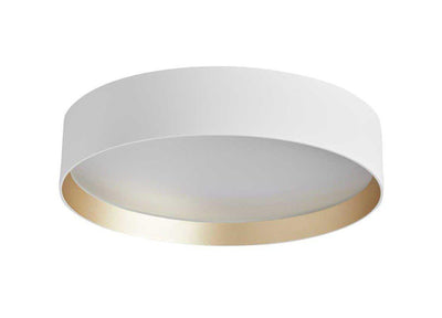 Lucia taklampe 35 cm 16 watt dimbar - Hvit/Gull farget-Taklamper-LOOM Design-LF-805-004-Lightup.no