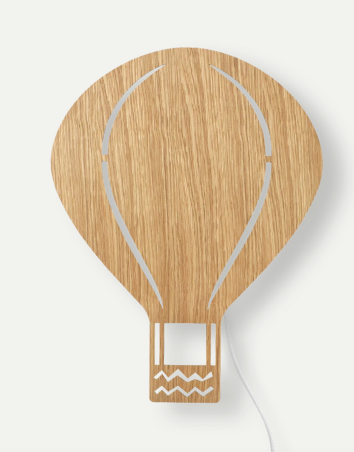 Luftballong vegglampe - eik-Vegglamper-Ferm Living-Eik-Feg__100154208-Lightup.no