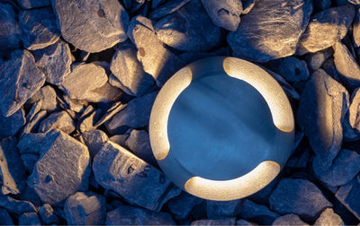 Luna Deco 3 uplight utendørs 3W 3000 Kelvin IP67 - Rustfritt stål-Utebelysning uplight-Sg Armaturen As-3102011-Lightup.no
