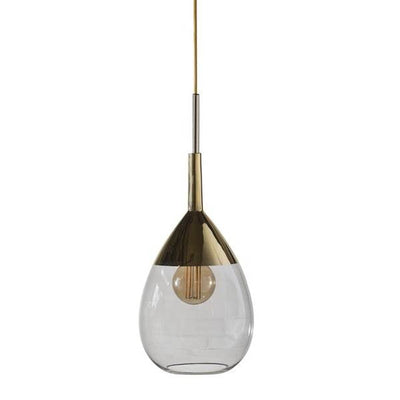 Lute takpendel 22 cm Golden Smoke/gull-Takpendler-EBB & FLOW-LA101466-Lightup.no