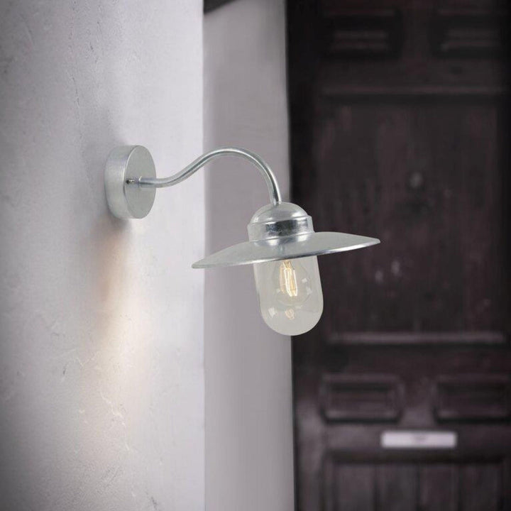 Luxembourg vegglampe utendørs E27 IP54-Utebelysning vegg klassisk-Nordlux-Galvanisert-22671031-Lightup.no