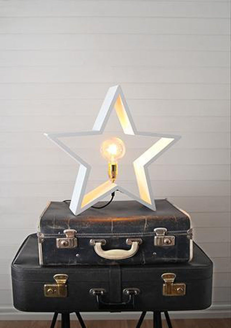 Lysekil trestjerne - Hvit-Julebelysning adventstjerne-Star Trading-257-01-Lightup.no