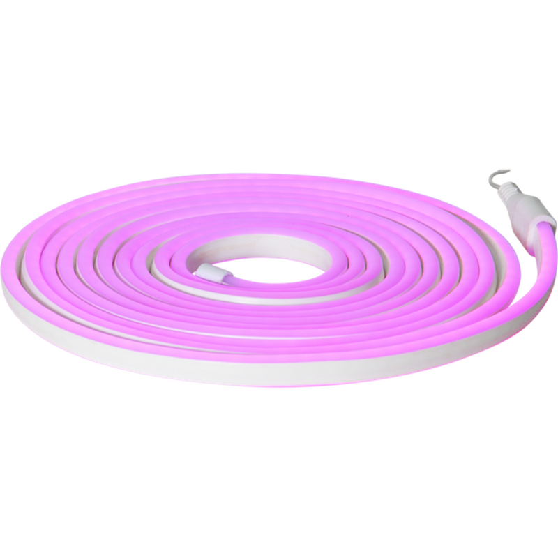 Lysslange flat 5 meter LED 11,8W IP44 - Rosa-Julebelysning dekor og pynt ute-Star Trading-563-32-Lightup.no