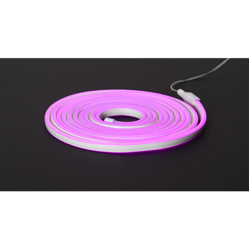 Lysslange flat 5 meter LED 11,8W IP44 - Rosa-Julebelysning dekor og pynt ute-Star Trading-563-32-Lightup.no