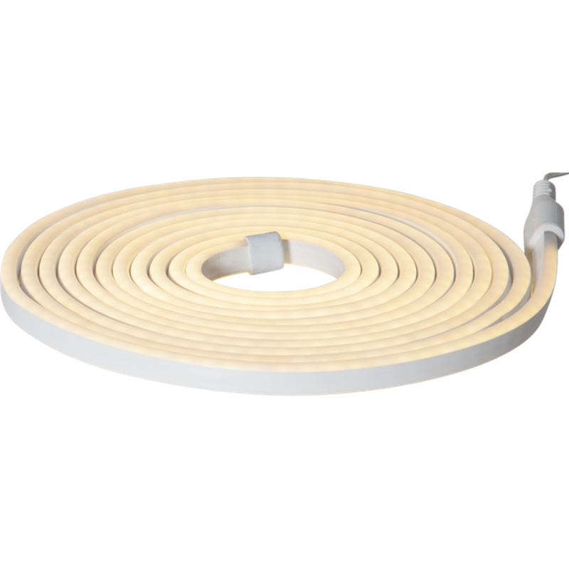 Lysslange flat 5 meter LED 11,8W IP44 - Varmhvit-Julebelysning dekor og pynt ute-Star Trading-563-30-Lightup.no