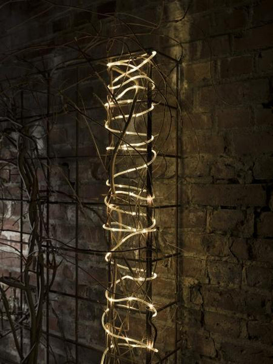 Lysslange mini 10m 130 varmhvite LED-Julebelysning juletrelys ute-Konstsmide-3774-100-Lightup.no