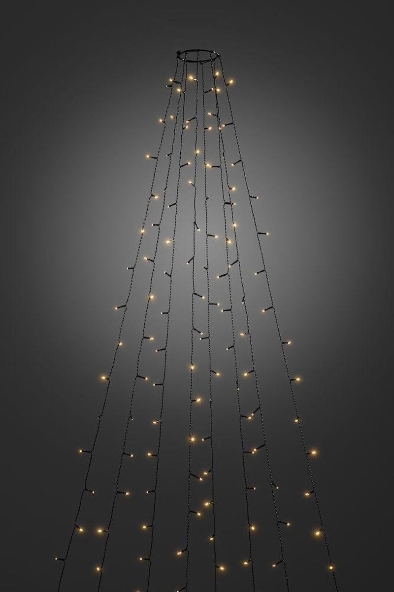 Lysslynge til juletre 2,4 m - Utendørs-Julebelysning juletrelys og slynger-Konstsmide-6520-870-Lightup.no