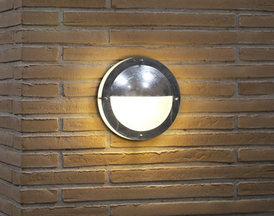Malte vegglampe utendørs E27 IP54 - Galvanisert stål-Utebelysning vegg veggskjold-Nordlux-21841031-Lightup.no