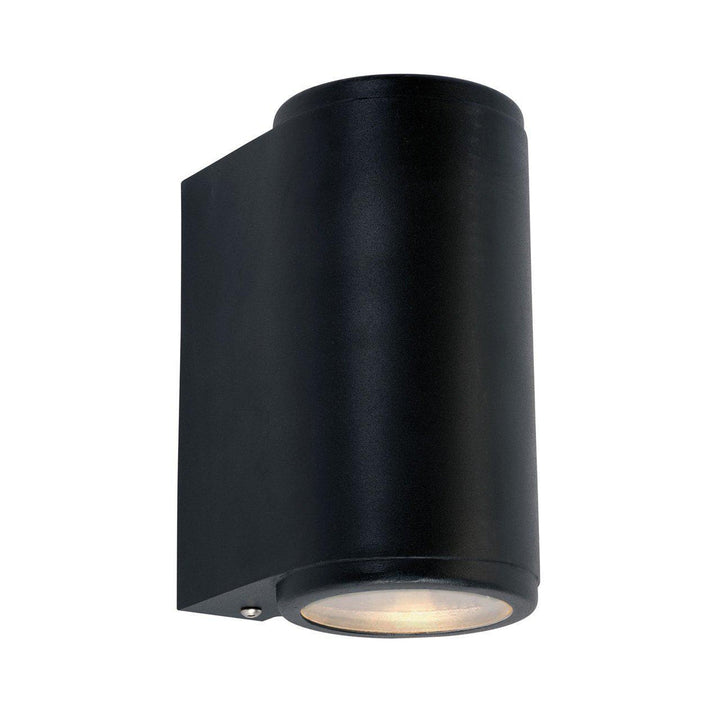 Mandal 1370 vegglampe opp/ned - Svart-Utebelysning vegg opp og ned-Norlys-3101961-Lightup.no