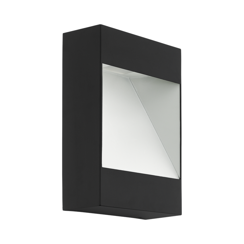 Manfria vegglampe utendørs led 10W IP44 - Antrasitt-Utebelysning vegg veggskjold-Eglo-98095-Lightup.no