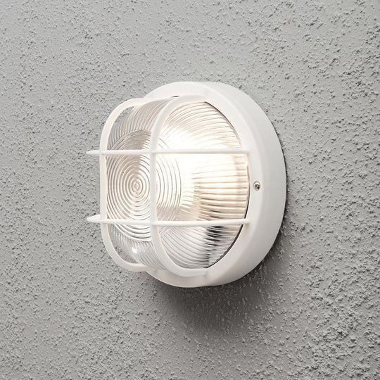 Mantova vegglampe utendørs IP44 - Hvit-Utebelysning vegg veggskjold-Konstsmide-Hvit-7651-200-Lightup.no