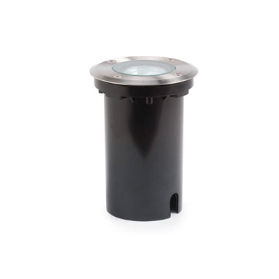 Markspot 230V GU10 sølv rund-Utebelysning uplight-Konstsmide-7606-000-Lightup.no