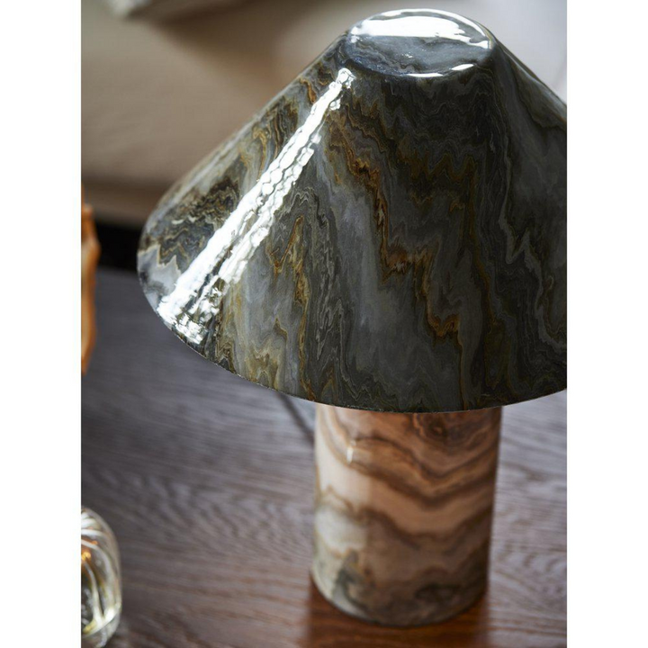 Marnie bordlampe - Grå/Marmor mønster-Bordlamper-Pr home of Scandinavia Ab-Prh__4244307-Lightup.no