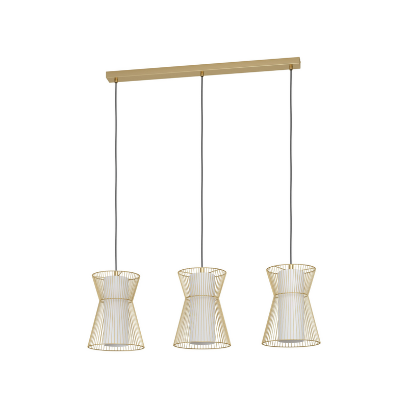 Maseta takpendel 3 på skinne - Hvit-Takpendler-Eglo-99636-Lightup.no