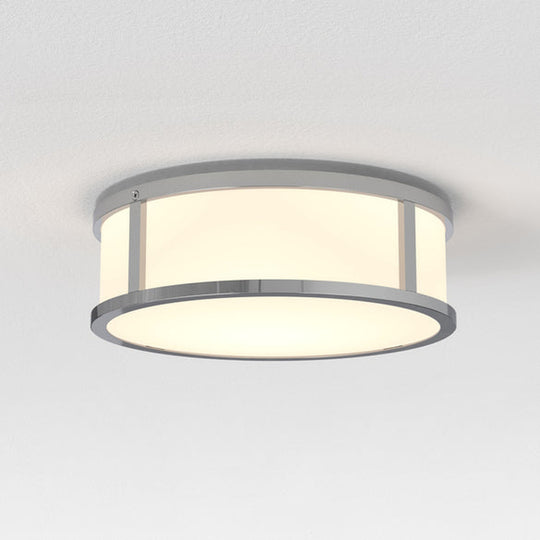 Mashiko 230 runde taklampe IP44 - Polert krom-Taklamper-Astro Lighting-Krom-Asg__1121021-Lightup.no
