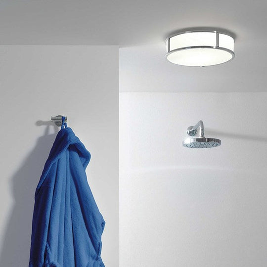 Mashiko 230 runde taklampe IP44 - Polert krom-Taklamper-Astro Lighting-Krom-Asg__1121021-Lightup.no