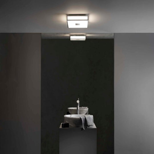 Mashiko 300 Square taklampe IP44 - Polert Krom-Taklamper-Astro Lighting-Krom-Asg__1121005-Lightup.no
