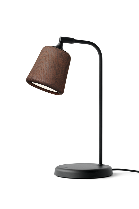 Material Bordlampe - Røkt Eik-Bordlamper-New Works-Eik-Nes__20133-Lightup.no