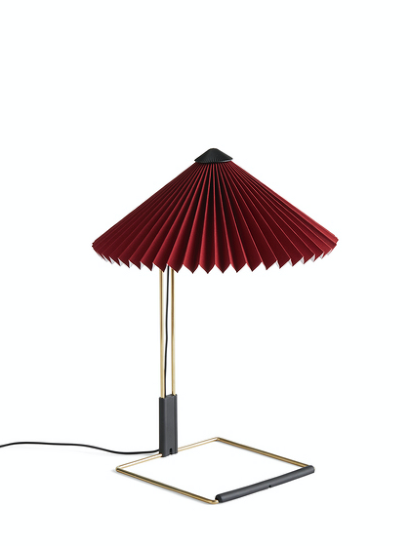 Matin bordlampe Small - mørk rød-Bordlamper-HAY-HAY__AA972-A577-AB34-Lightup.no