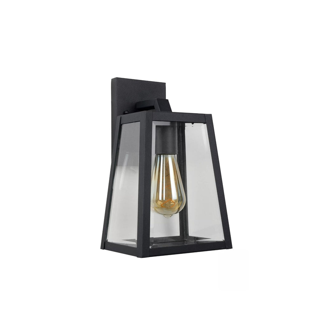 Matsol vegglampe utendørs E27 - Svart-Utebelysning vegg klassisk-Lucide-Svart-lc29829/01/30-Lightup.no