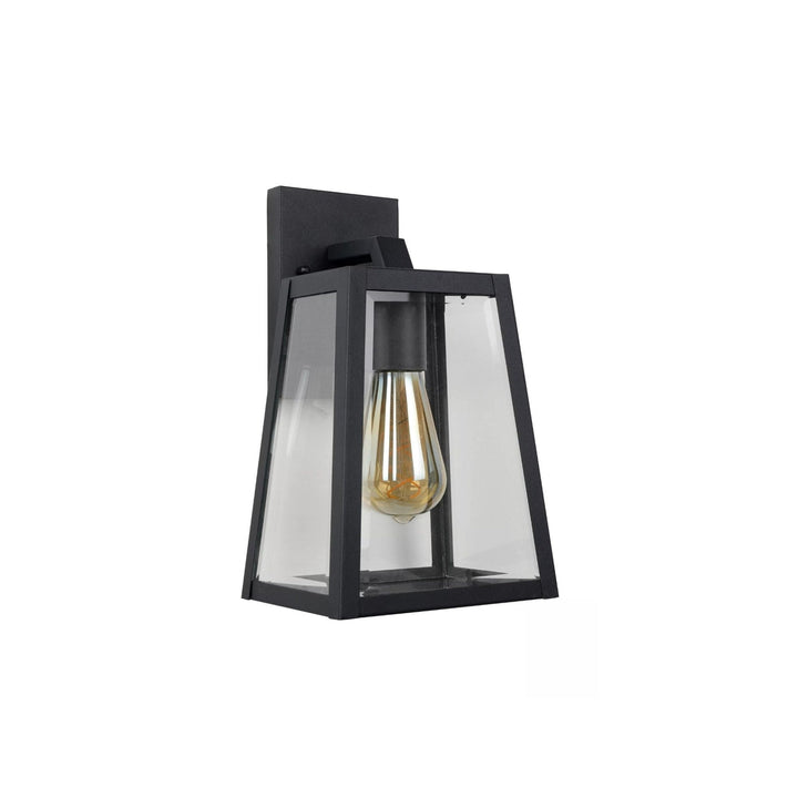 Matsol vegglampe utendørs E27 - Svart-Utebelysning vegg klassisk-Lucide-Svart-lc29829/01/30-Lightup.no