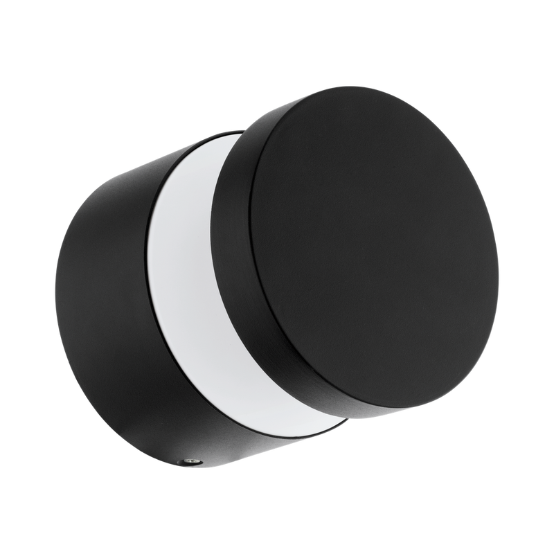 Melzo vegg/tak utendørs Led 11W IP44 - Svart-Utebelysning vegg veggskjold-Eglo-97303-Lightup.no