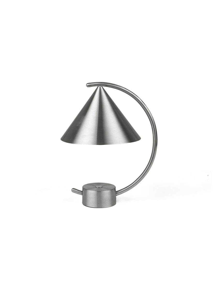 Meridian bordlampe - stål-Bordlamper-Ferm Living-Stål-Feg__1104264469-Lightup.no