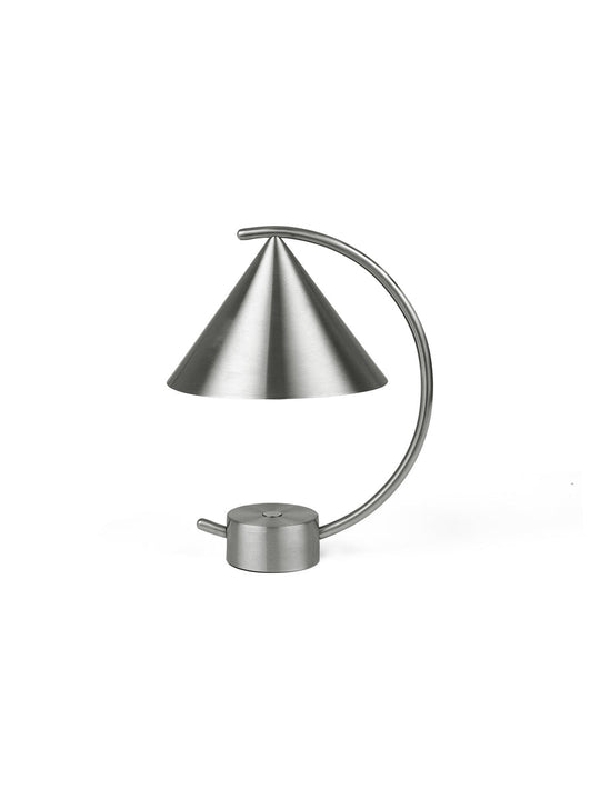 Meridian bordlampe - stål-Bordlamper-Ferm Living-Stål-Feg__1104264469-Lightup.no