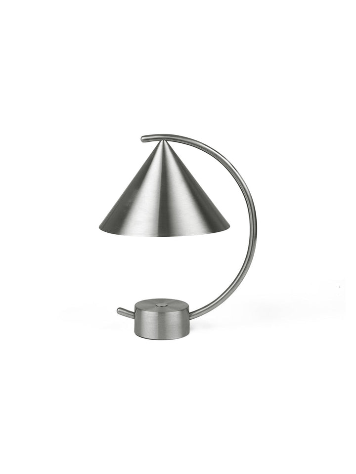 Meridian bordlampe - stål-Bordlamper-Ferm Living-Stål-Feg__1104264469-Lightup.no