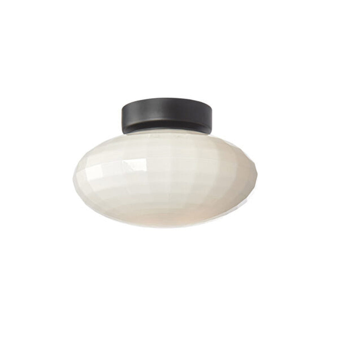 Mesh taklampe 20 cm - Svart/Opal-Taklamper-Halo Designs-5705639743896-Lightup.no
