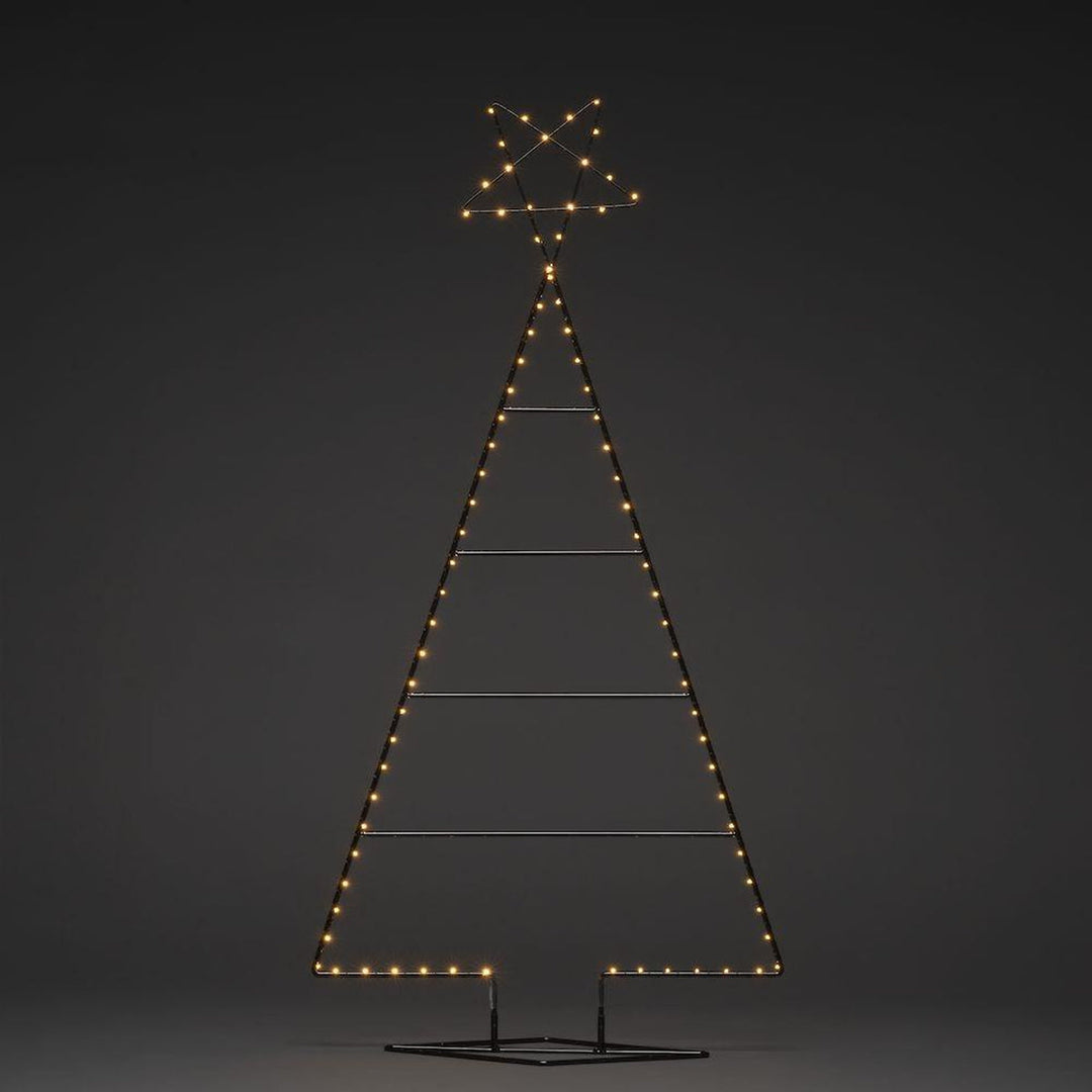 Metalltre 110 cm - Svart-Julebelysning dekor og pynt-Konstsmide-1791-787-Lightup.no