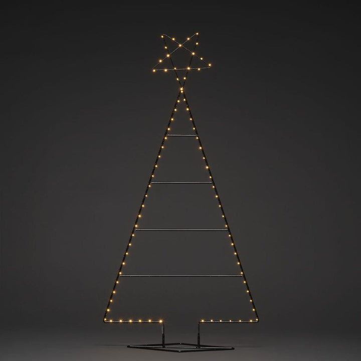 Metalltre 110 cm - Svart-Julebelysning dekor og pynt-Konstsmide-1791-787-Lightup.no