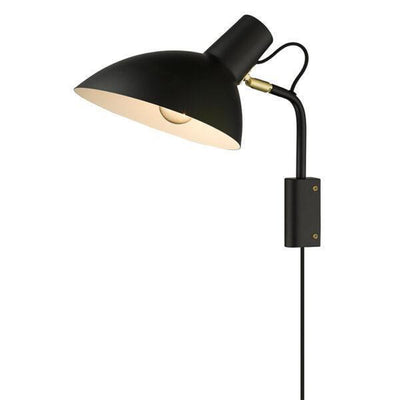 Metropole vegglampe - Svart-Vegglamper-Halo Designs-5705639739103-Lightup.no