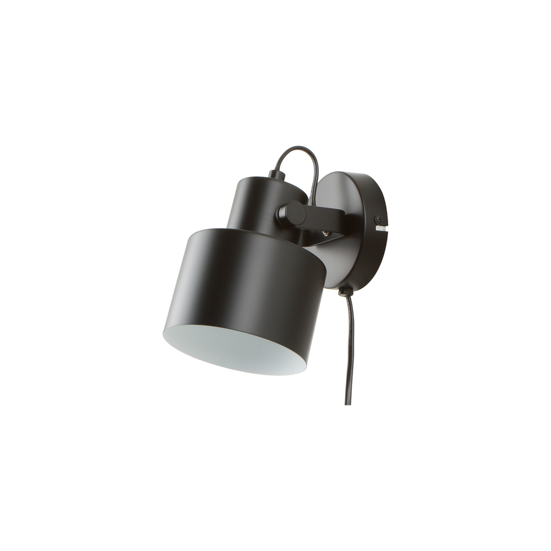 Miami vegglampe - Svart-Vegglamper-Ms - belysning-Svart-9400000164-Lightup.no