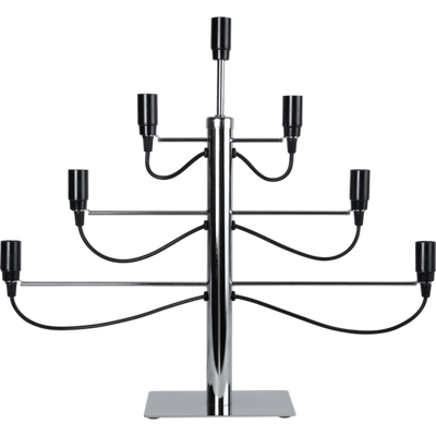 Milano adventsstake - Krom-Julebelysning adventsstake-Star Trading-142-14-Lightup.no