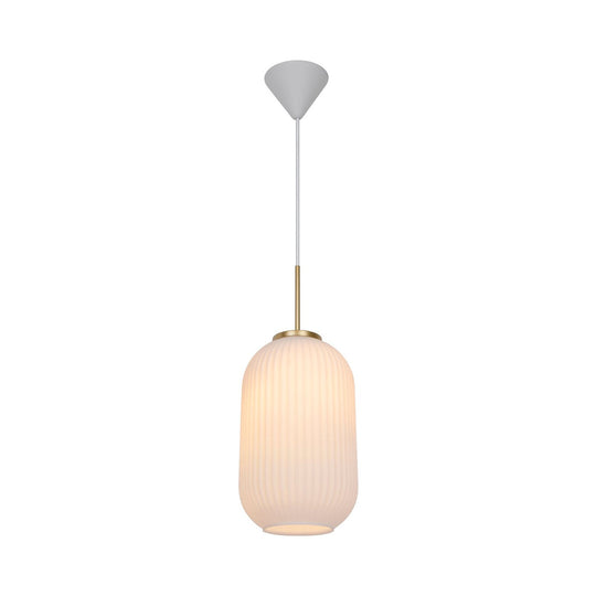 Milford 20 takpendel - Opal/Messingfarget-Takpendler-Nordlux-Messing / Opal-2213203001-Lightup.no